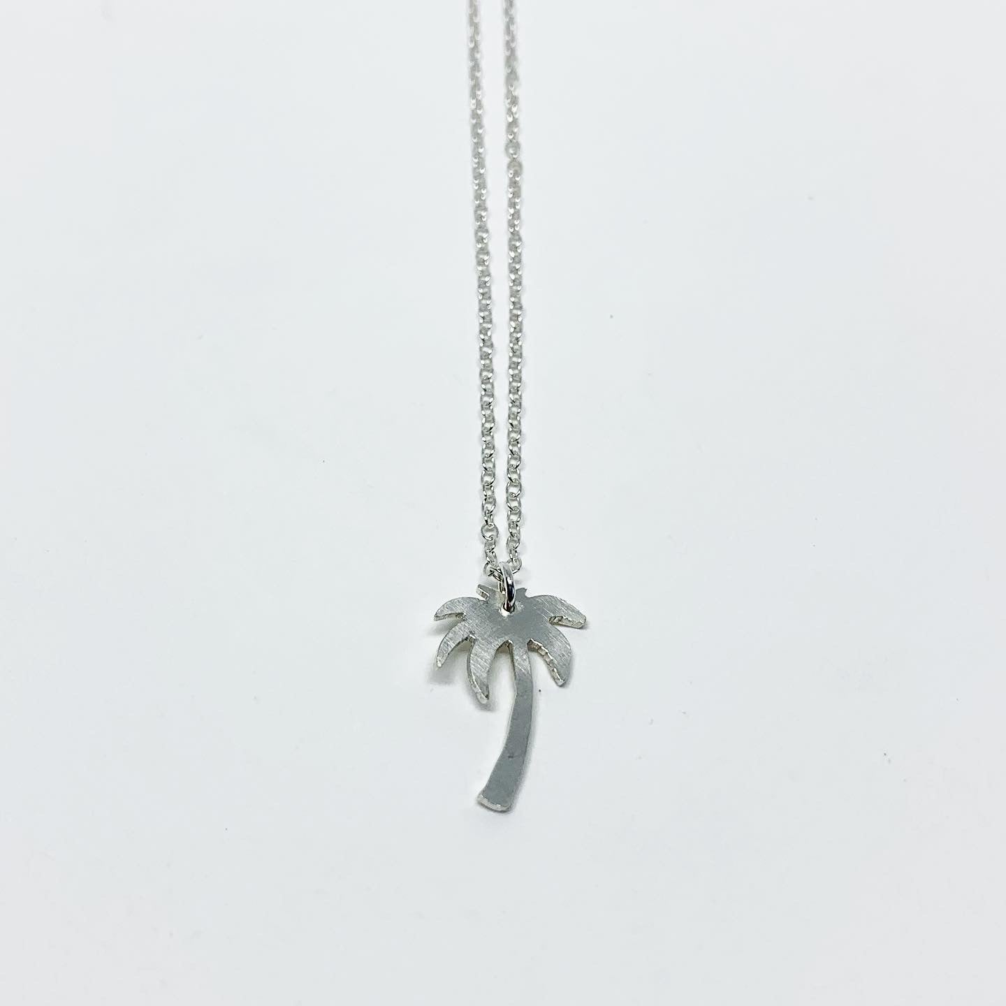 Palm Tree Charm Necklace by Jennifer Cervelli Jewelry