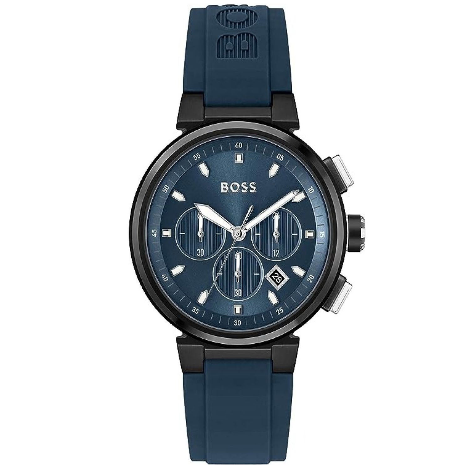 Hugo Boss Men's One Blue Dial Watch - 1513998 by Balec Group