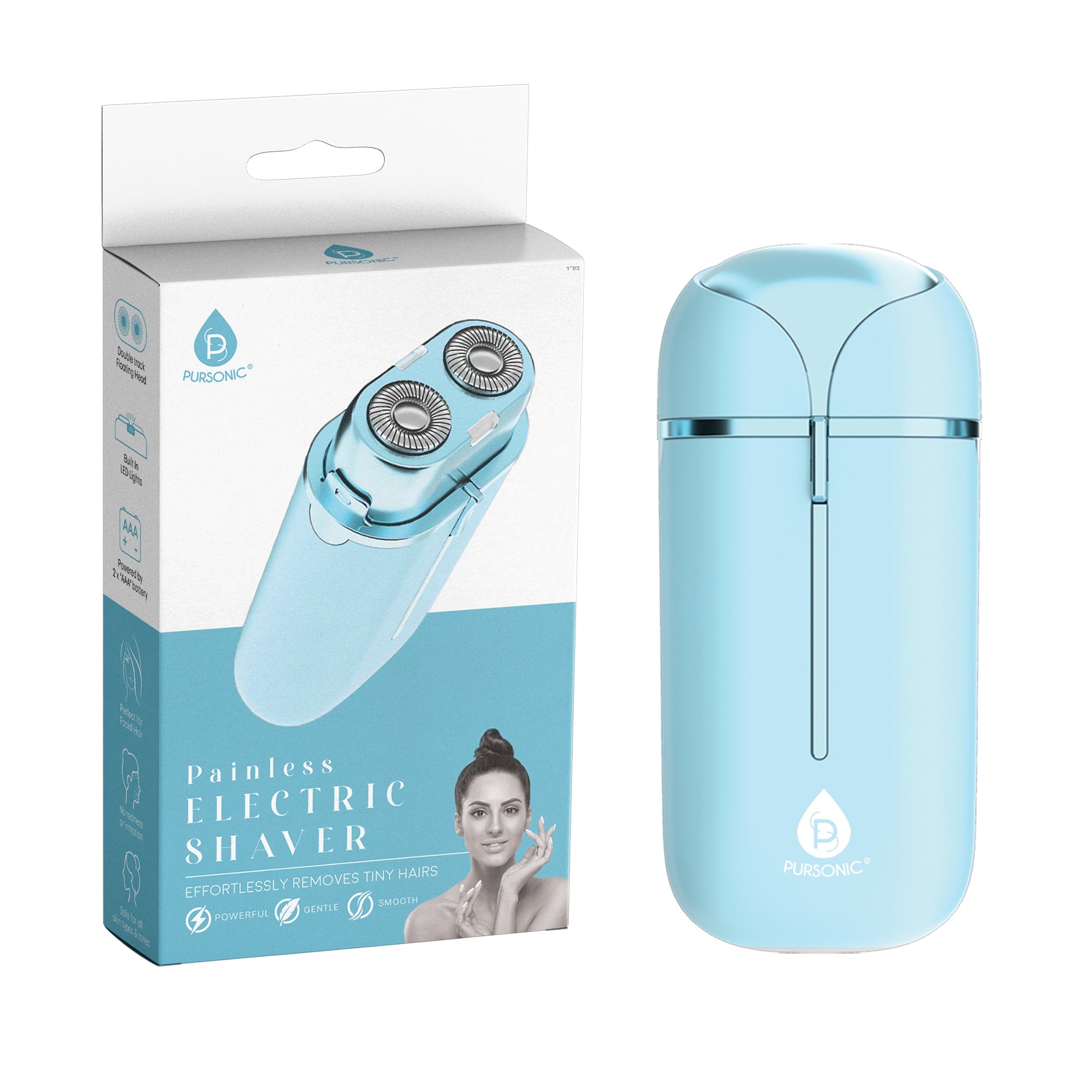Painless Electric Shaver by Pursonic