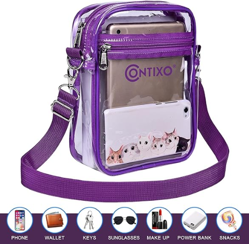 Contixo Clear Bag for Stadium Events by Contixo