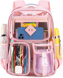 Contixo Clear Backpack - Trendy PVC Transparent Bookbag for Girls by Contixo
