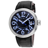 Locman Men's Tuttotondo Black Dial Watch - 341BKWHBK by Balec Group