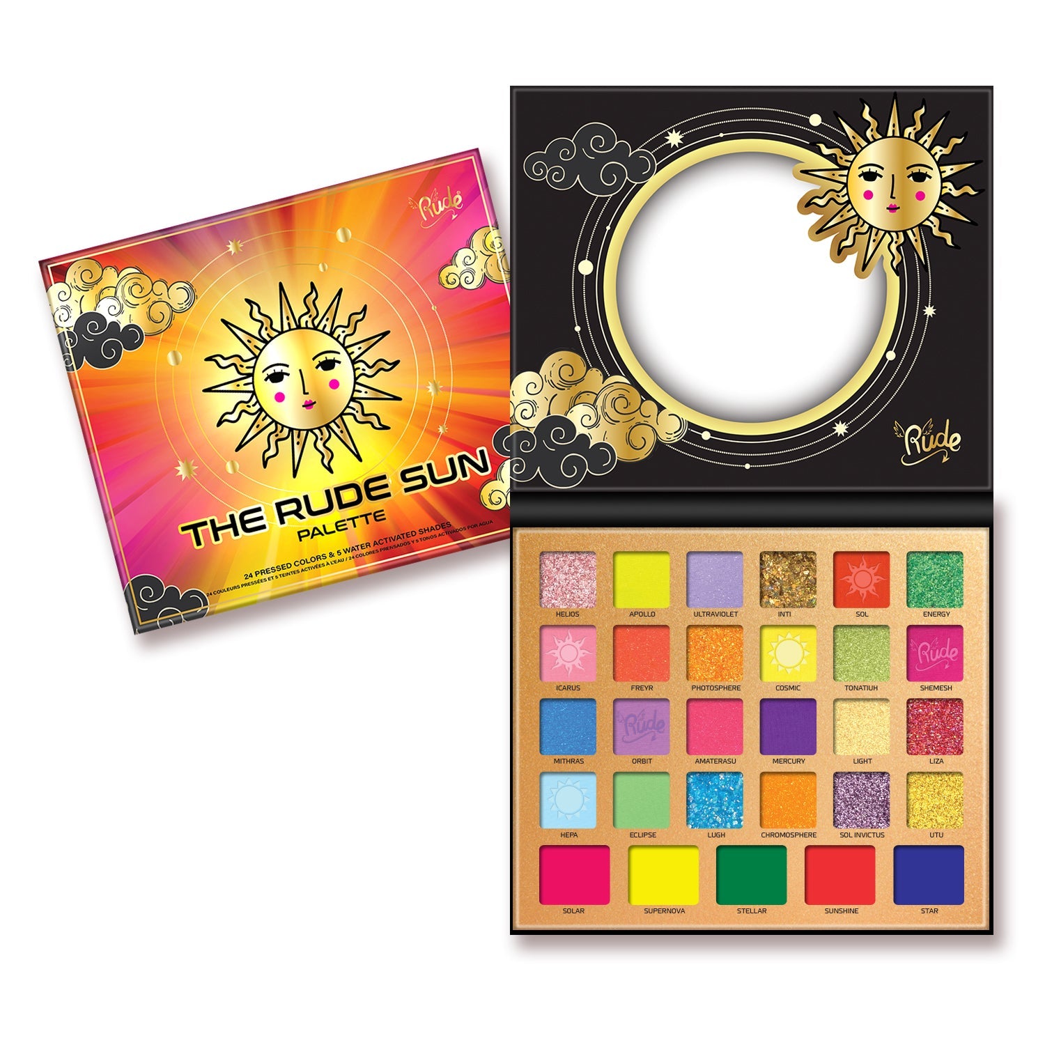 RUDE The Sun Palette