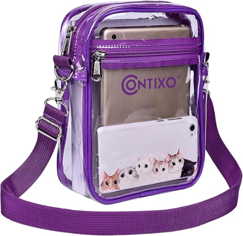 Contixo Clear Bag for Stadium Events by Contixo