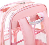 Contixo Clear Backpack - Trendy PVC Transparent Bookbag for Girls by Contixo