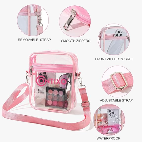 Contixo Clear Bag for Stadium Events by Contixo