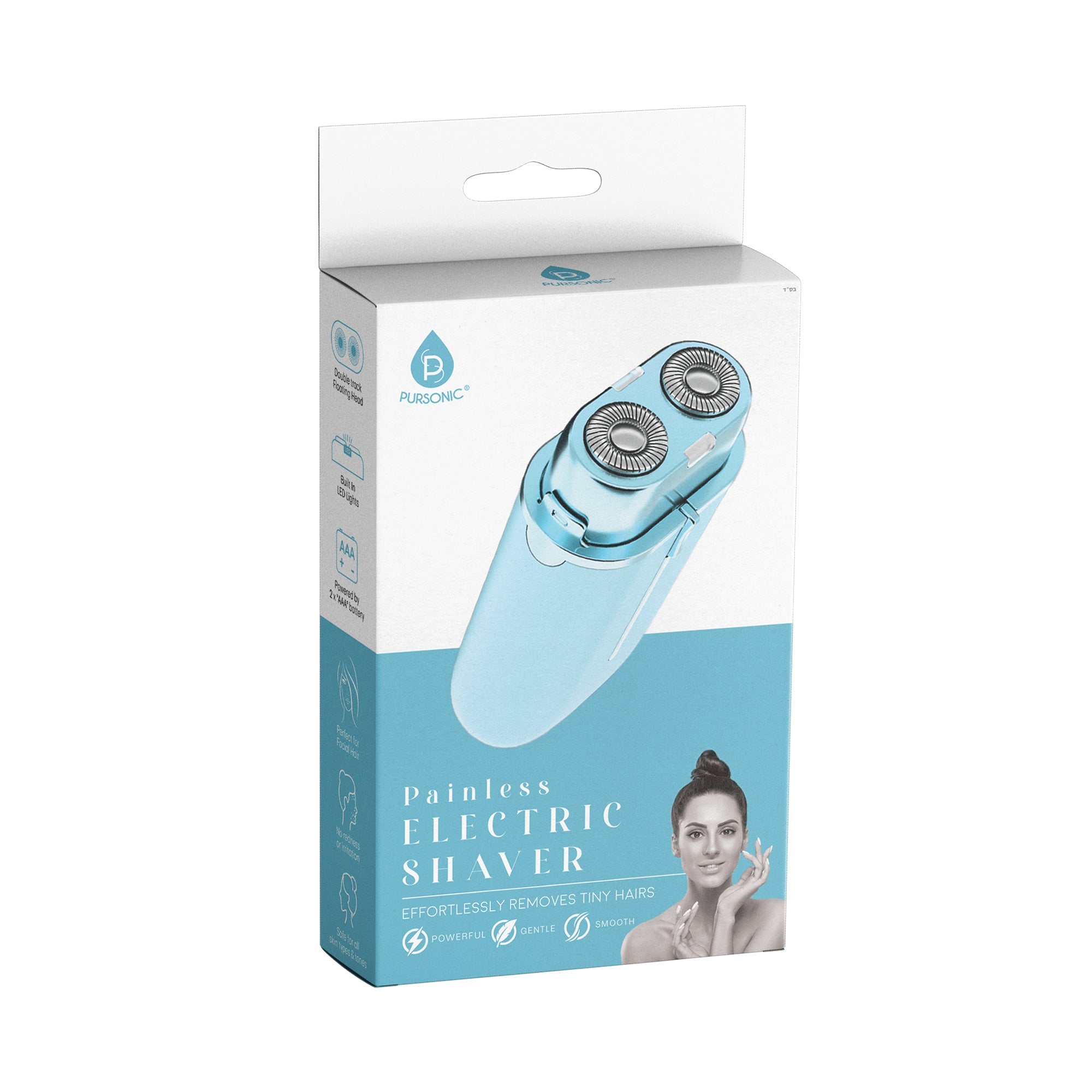 Painless Electric Shaver by Pursonic