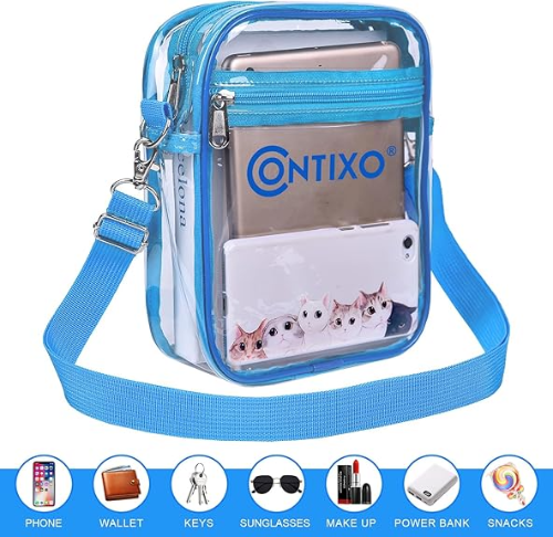 Contixo Clear Bag for Stadium Events by Contixo