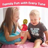 Contixo Karaoke Microphone for Kids - Wireless, Portable, Ages 3-12, Red by Contixo