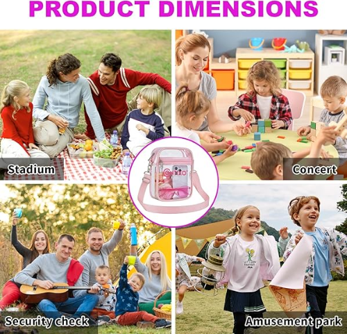 Contixo Clear Bag for Stadium Events by Contixo