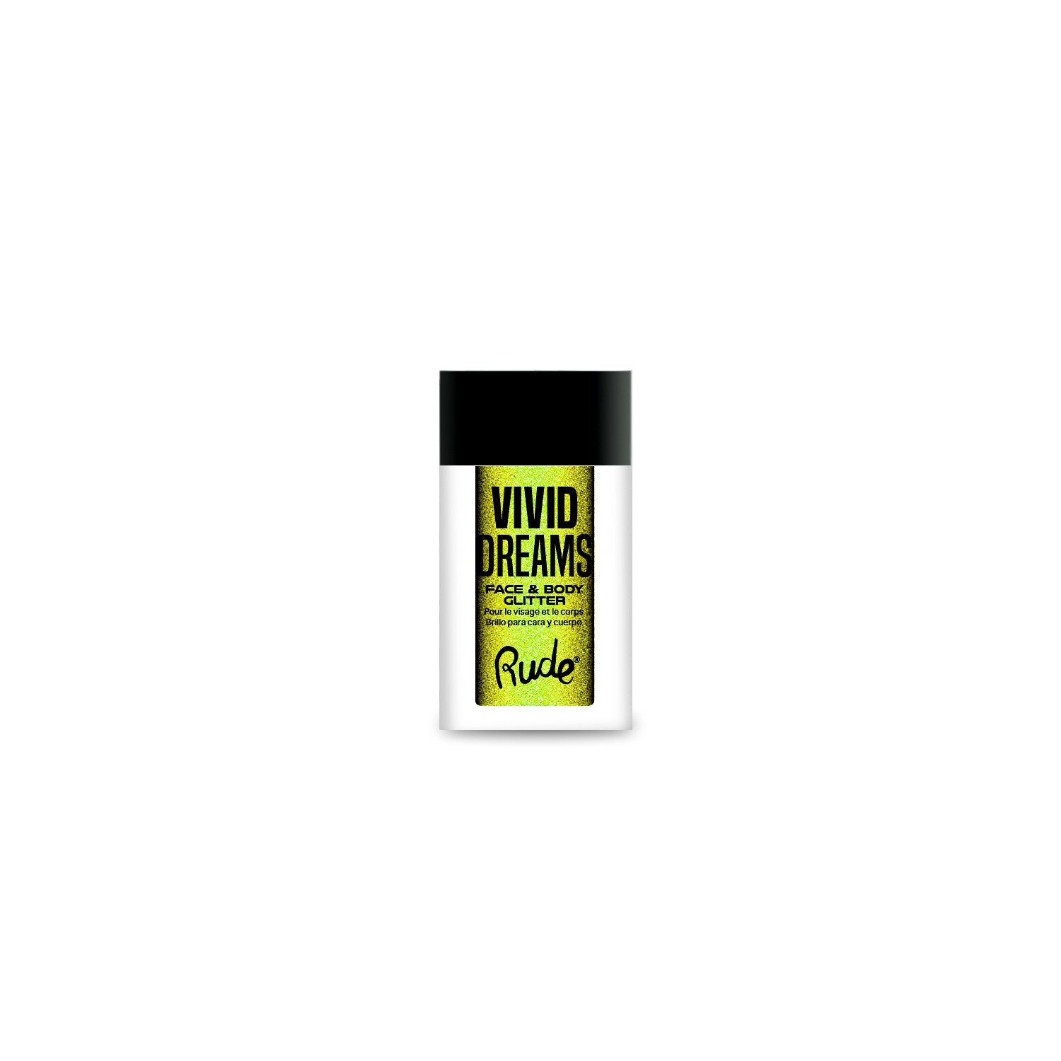 RUDE Vivid Dreams Face & Body Glitter