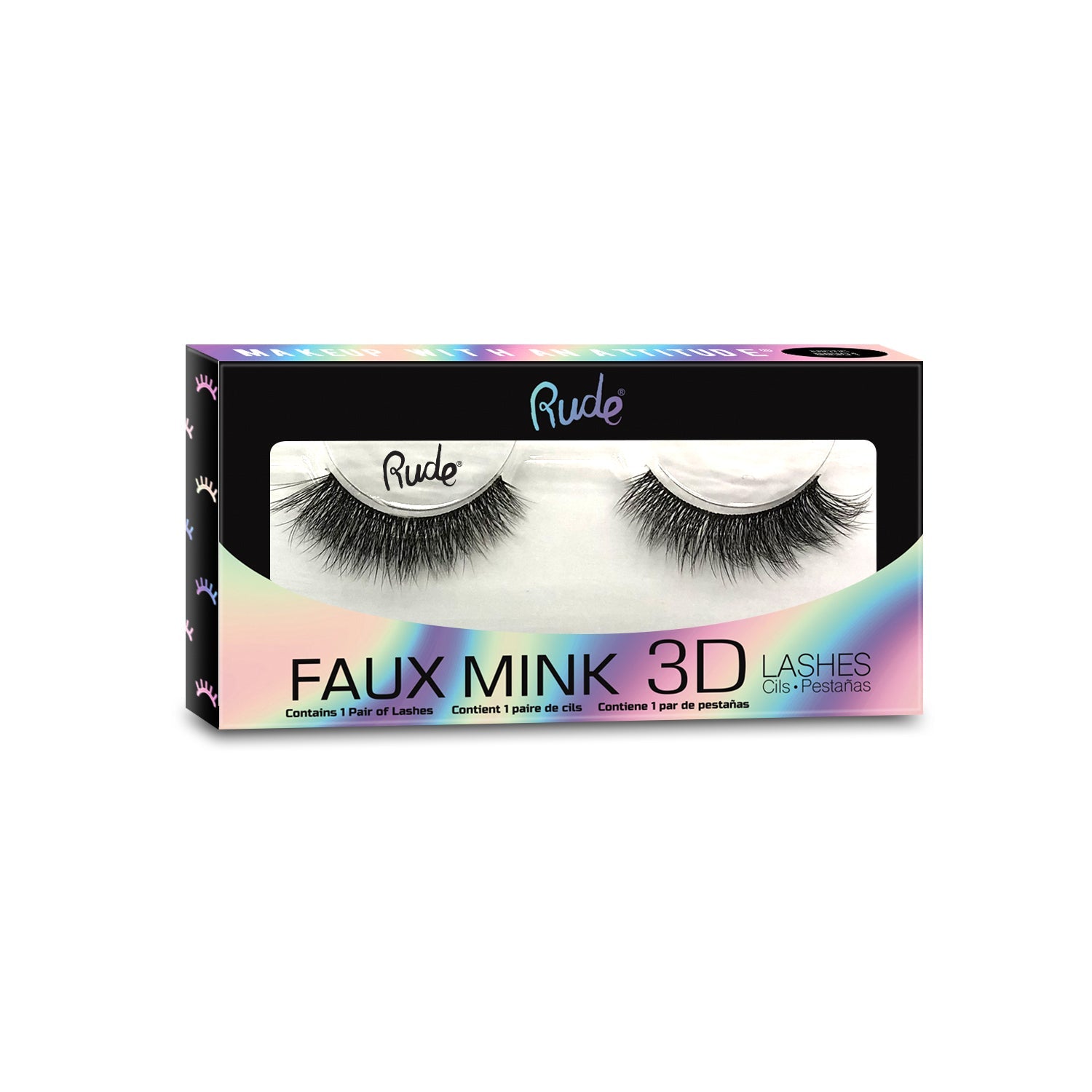 RUDE Lush  Faux Mink 3D Lashes