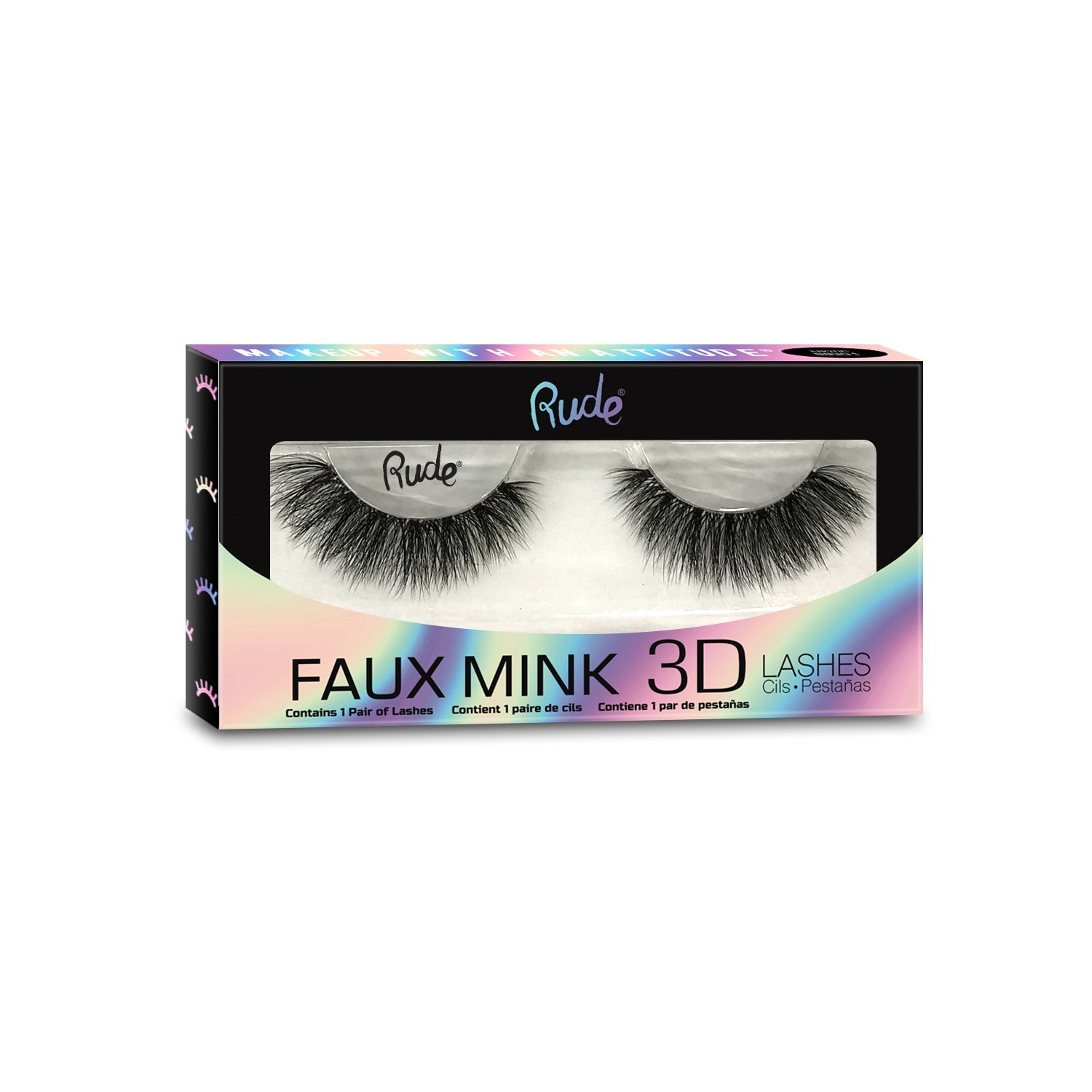 RUDE Lush  Faux Mink 3D Lashes