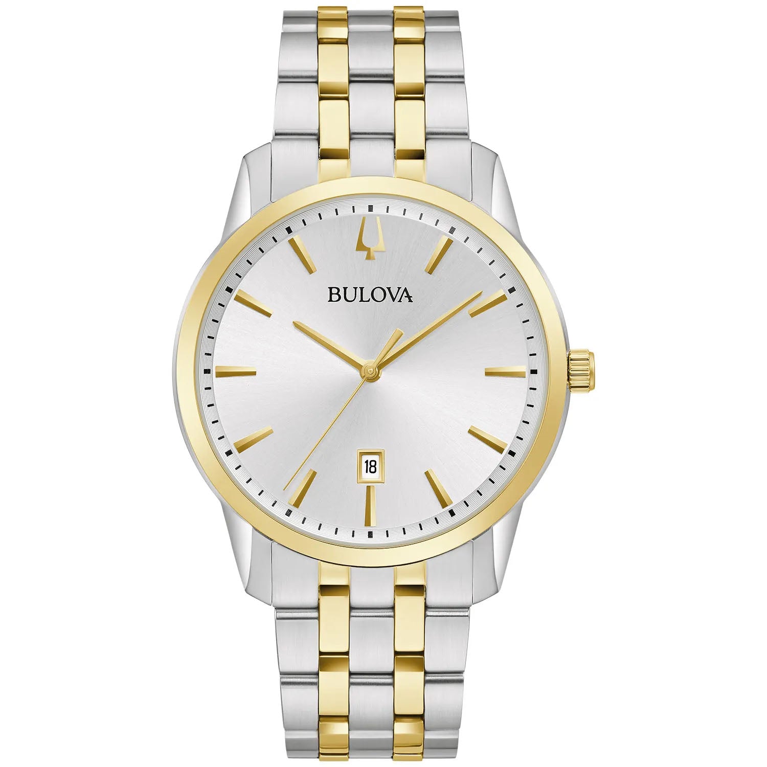 Bulova Men's Classic Silver Dial Watch - 98B385 by Balec Group