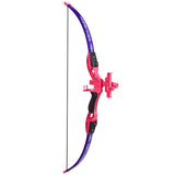 Contixo Kids Bow and Arrow Archery Set - Outdoor Toy, Safe Suction Cup Arrows, Ages 6-13 - Pink by Contixo