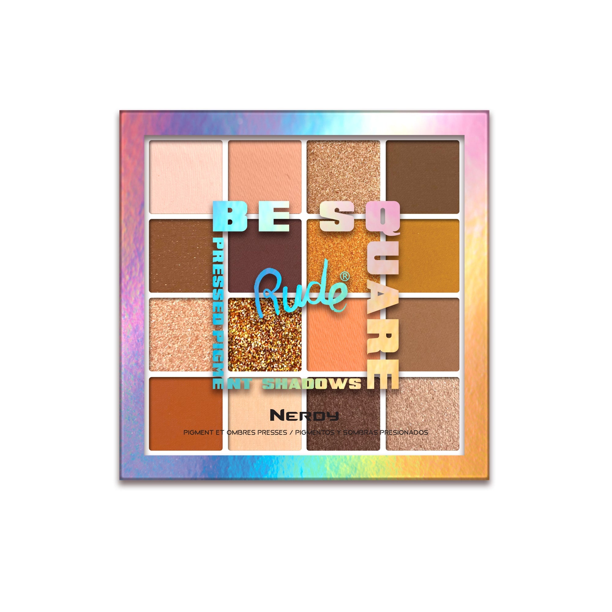 RUDE Be Square Pressed Pigments & Shadows