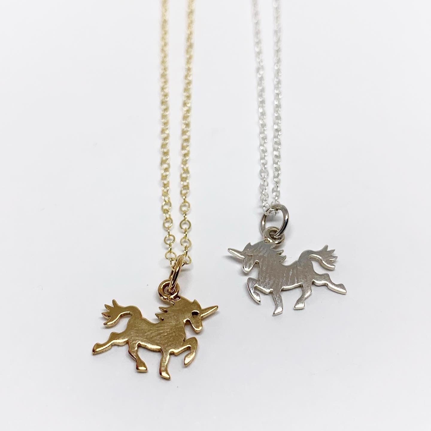 Mini Unicorn Charm Necklace by Jennifer Cervelli Jewelry