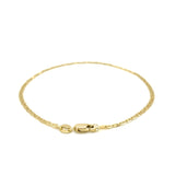 10k Yellow Gold Mariner Link Bracelet (1.70 mm)
