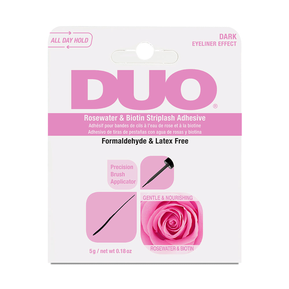 DUO Brush On Striplash Adhesive - Rosewater & Biotin (Dark)