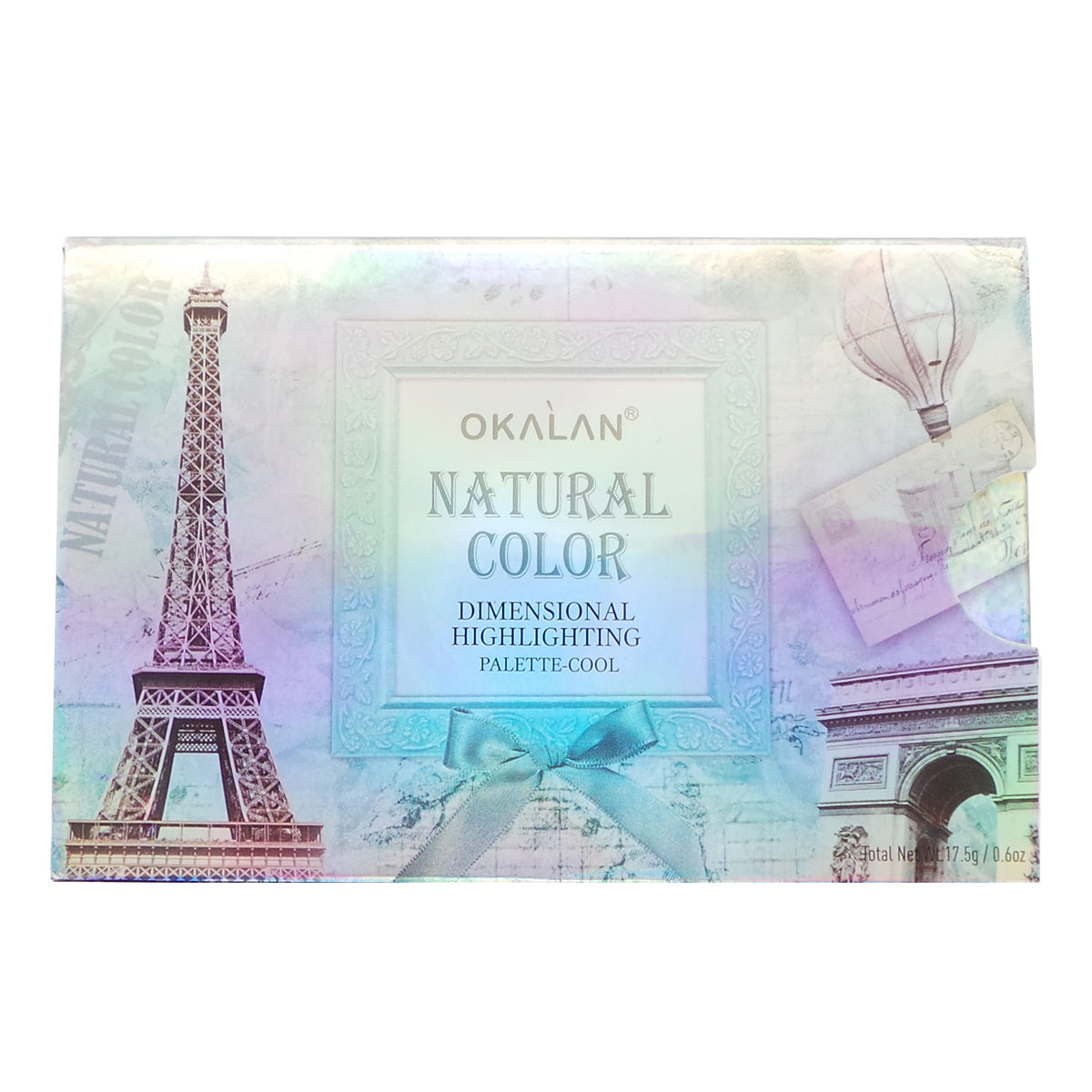 OKALAN Natural Color Dimensional Highlight Palette