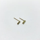 Mini Balance Stud Earrings -1/4" by Jennifer Cervelli Jewelry