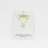 Palm Tree Charm Necklace by Jennifer Cervelli Jewelry