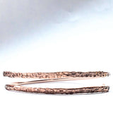 Full Overlap Copper Bangle by Alexa Martha Designs
