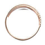 Full Overlap Copper Bangle by Alexa Martha Designs