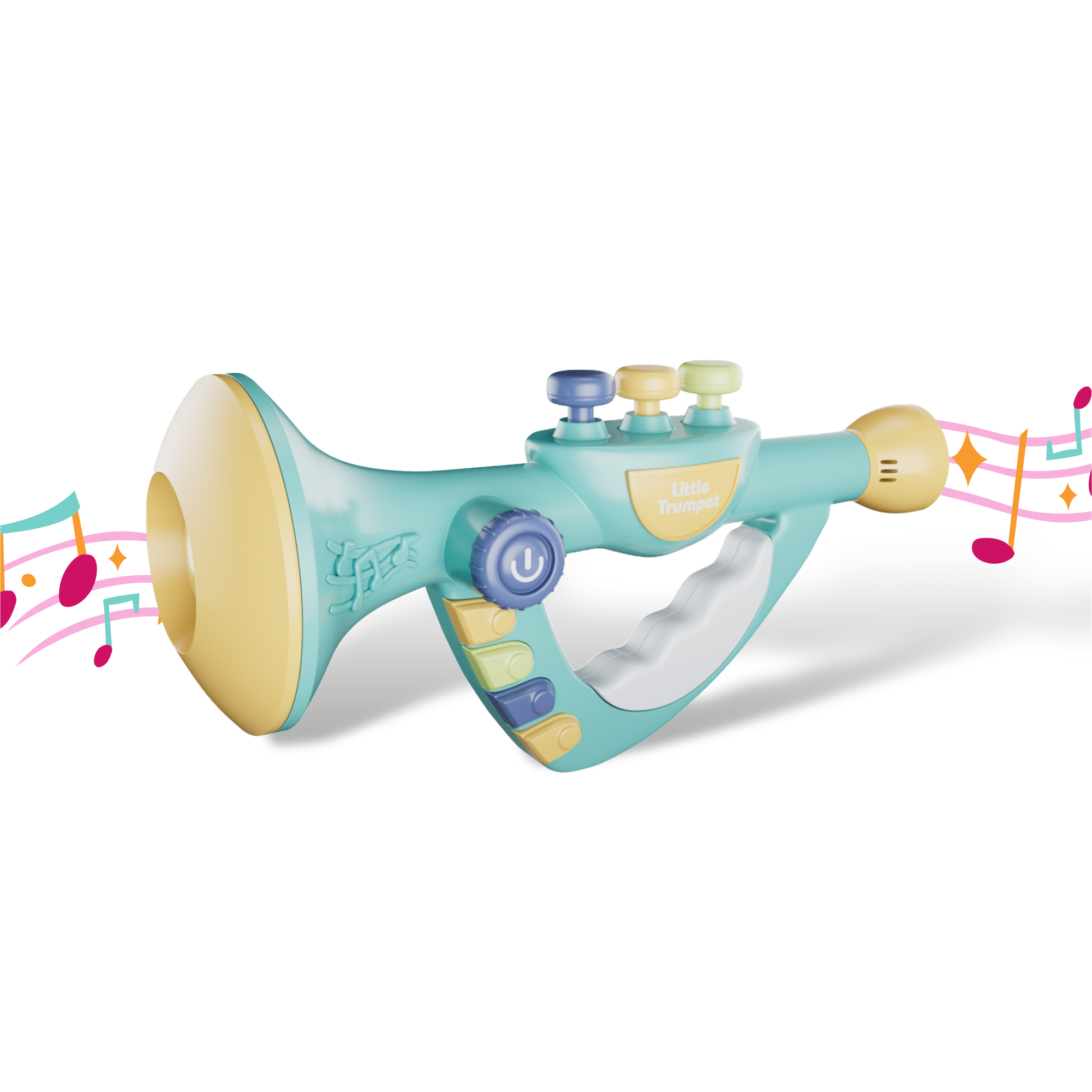 Contixo KT2 Little Trumpet Toy - Music Preschool Educational Ages 18 months+ by Contixo