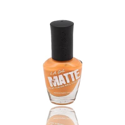 LA GIRL Matte Finish Nail Color - Orange