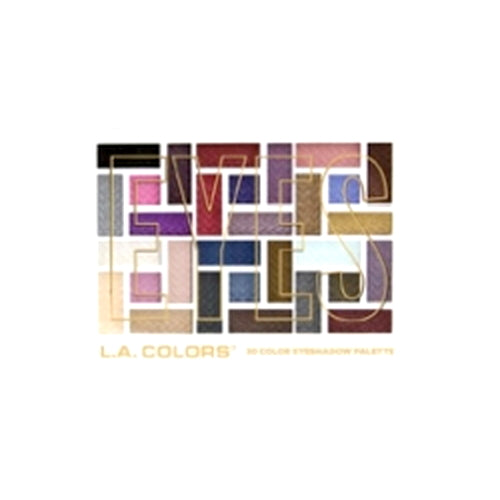 L.A. COLORS 30 Color Eyeshadow Palette - Back To Basics