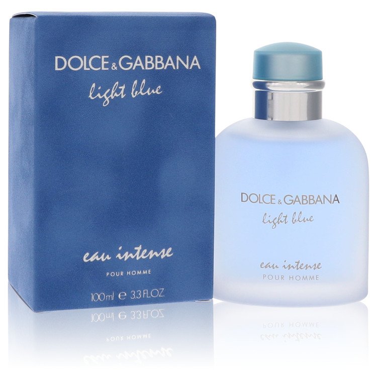 Light Blue Eau Intense by Dolce & Gabbana Eau De Parfum Spray 3.3 oz for Men