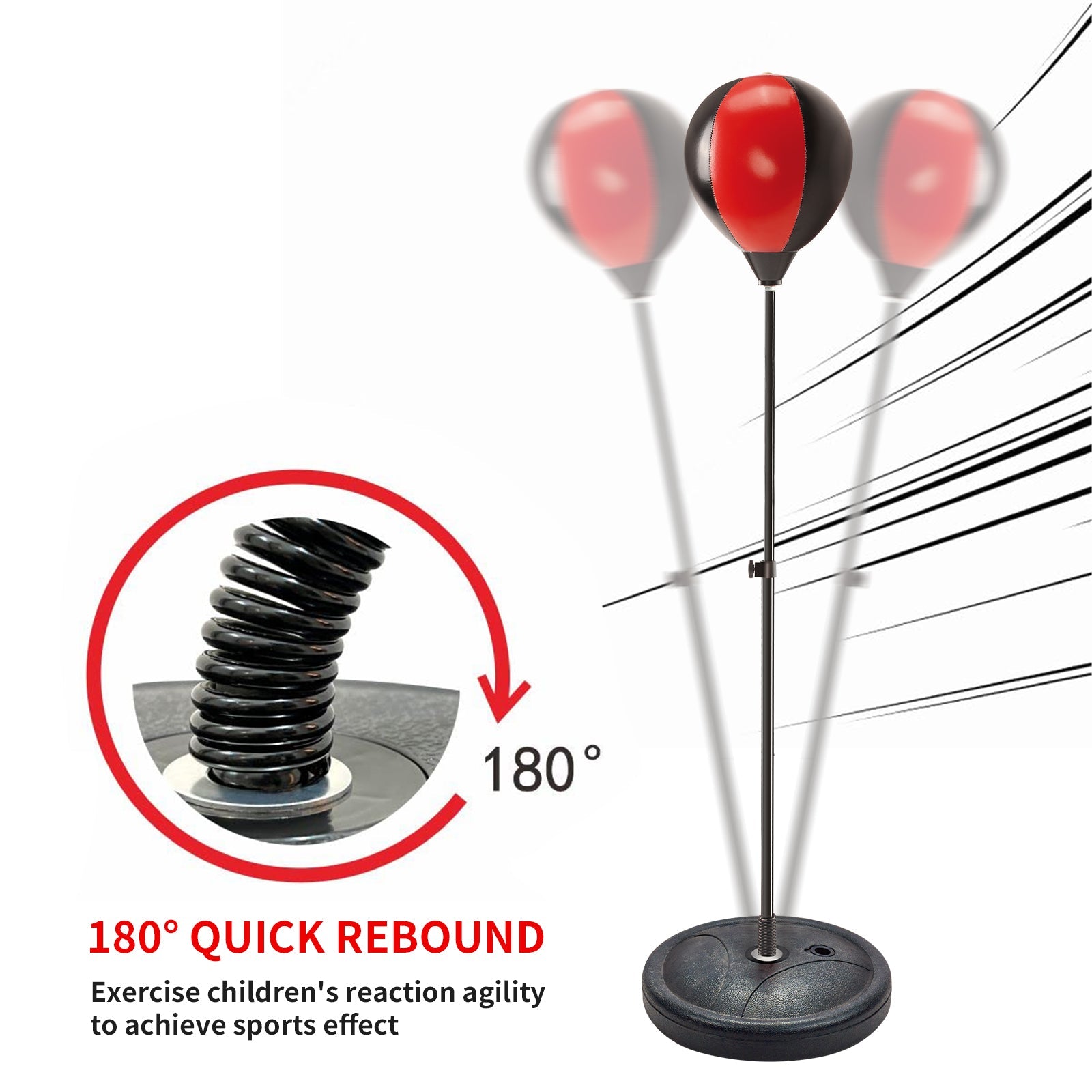 Contixo Kids Boxing Glove and Punching Bag Set with Adjustable Stand by Contixo