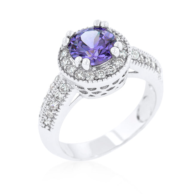 Emerald Classic Cocktail Ring