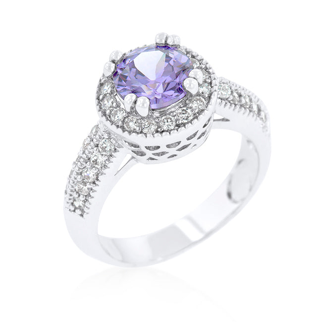 Emerald Classic Cocktail Ring