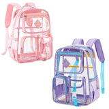 Contixo Heavy Duty Clear Backpack – PVC Transparent, Stadium Approved by Contixo