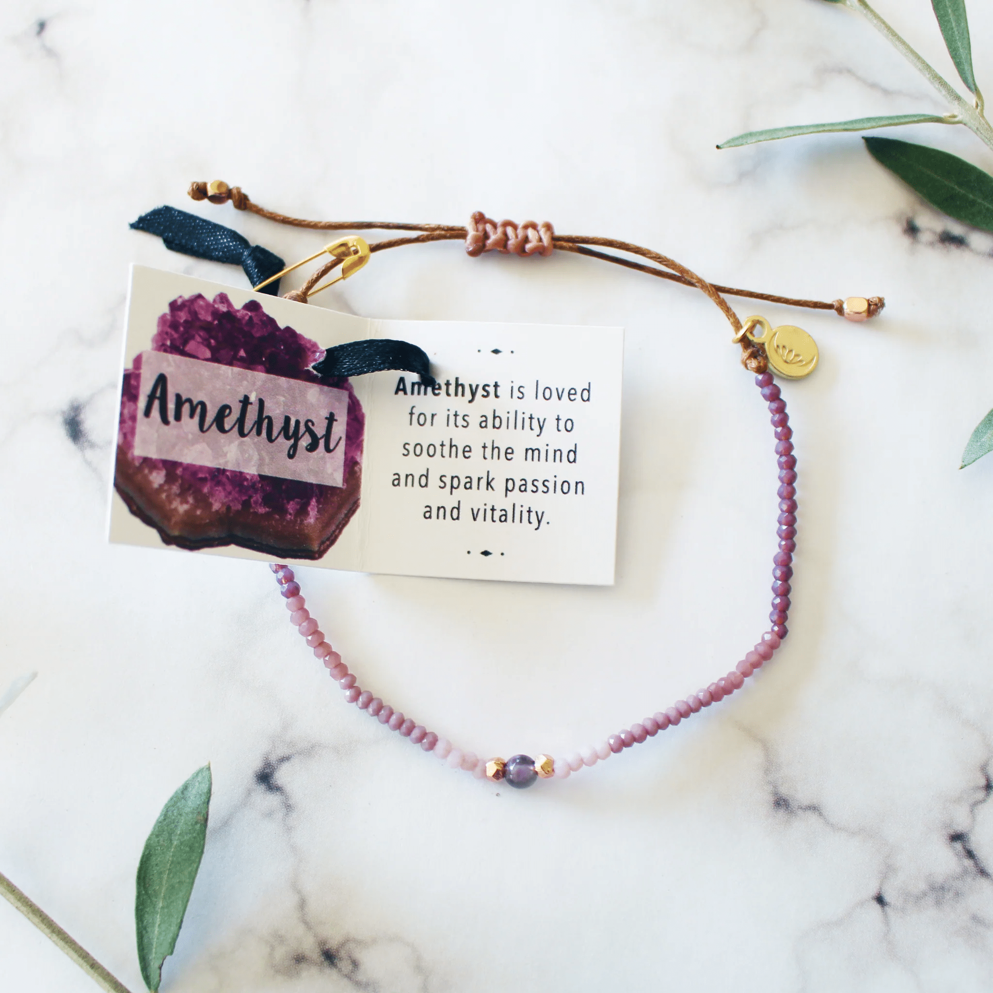 Amethyst Goddess Bracelet by Fashion Hut Jewelry