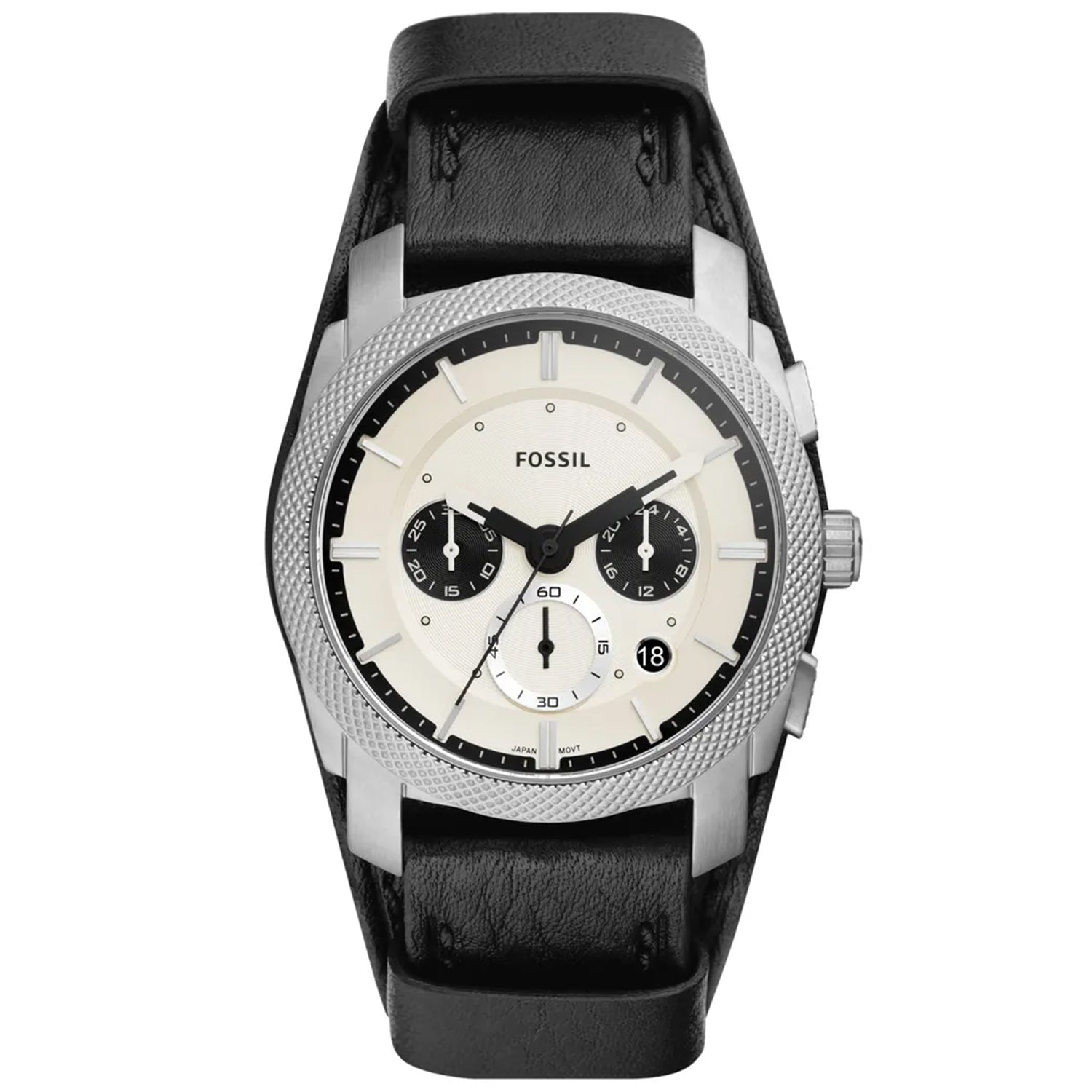 Fossil Men's Machine White Dial Watch - FS5921 by Balec Group