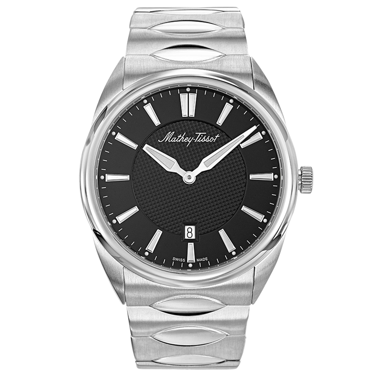 Mathey Tissot Men's Classic Black Dial Watch - H791AN by Balec Group