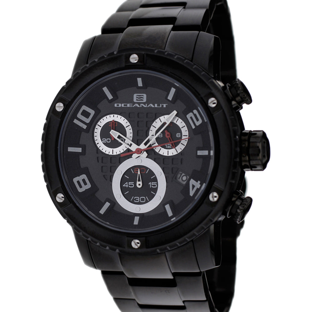Oceanaut Men's Impulse Black Dial Watch - OC3124 by Balec Group