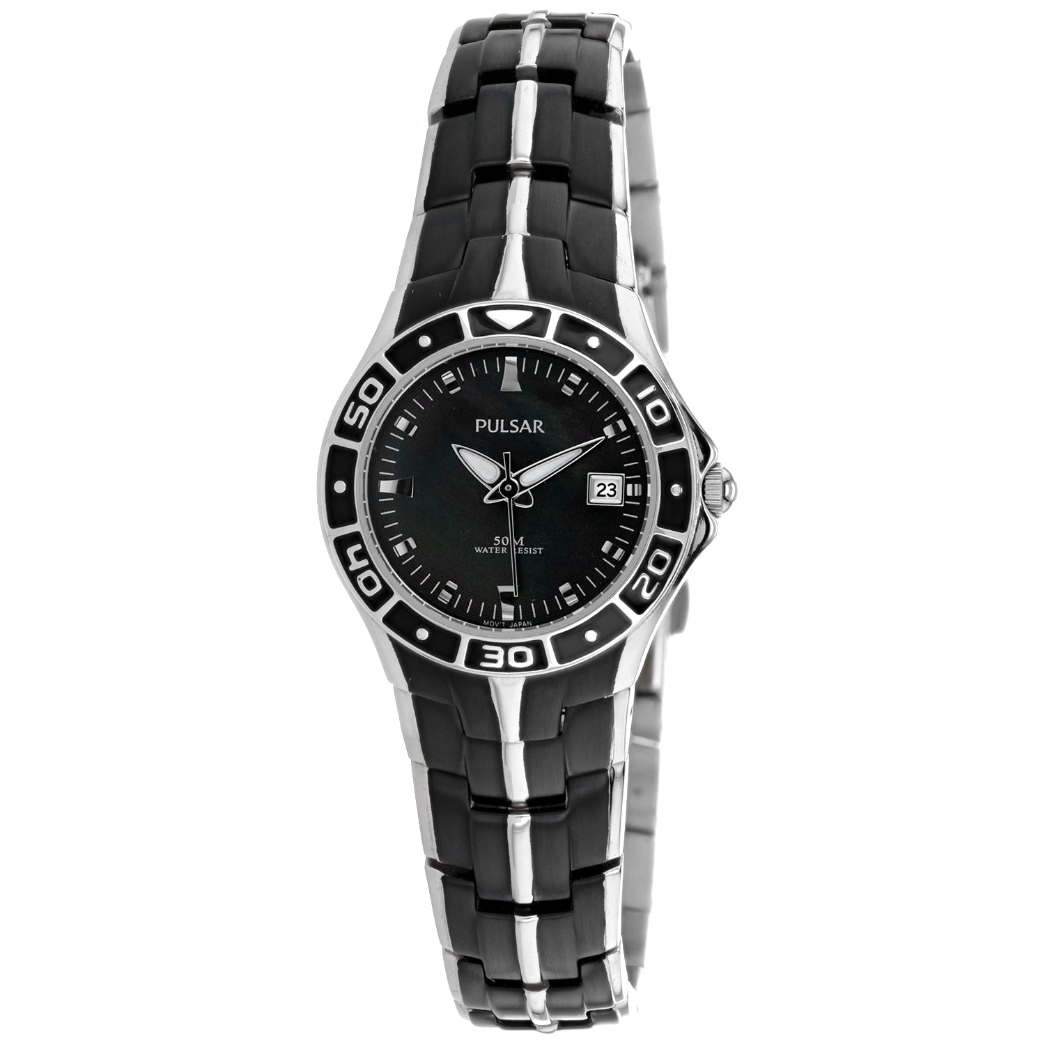 Pulsar Women's Classic Black Dial Watch - PXT683 by Balec Group