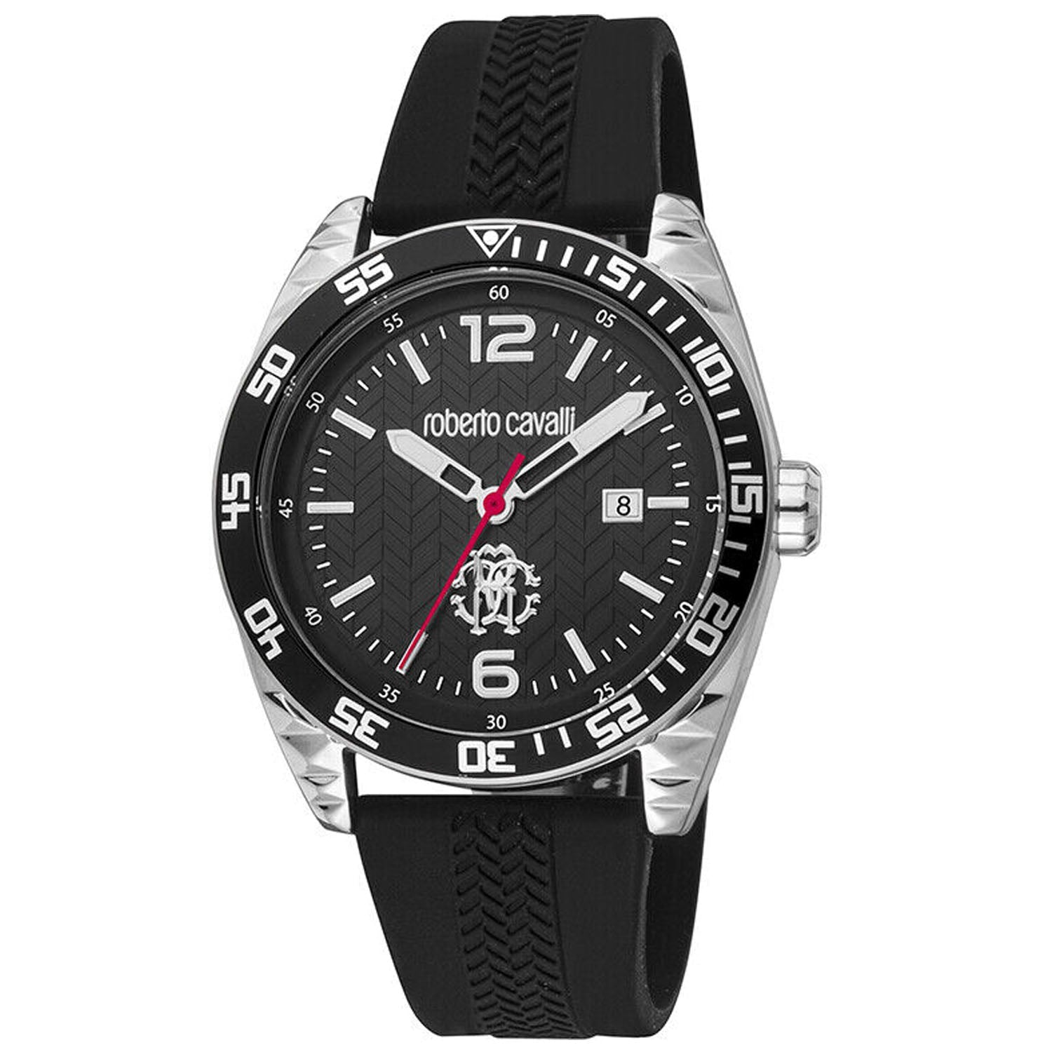 Roberto Cavalli Men's Classic Black Dial Watch - RC5G018P0035 by Balec Group