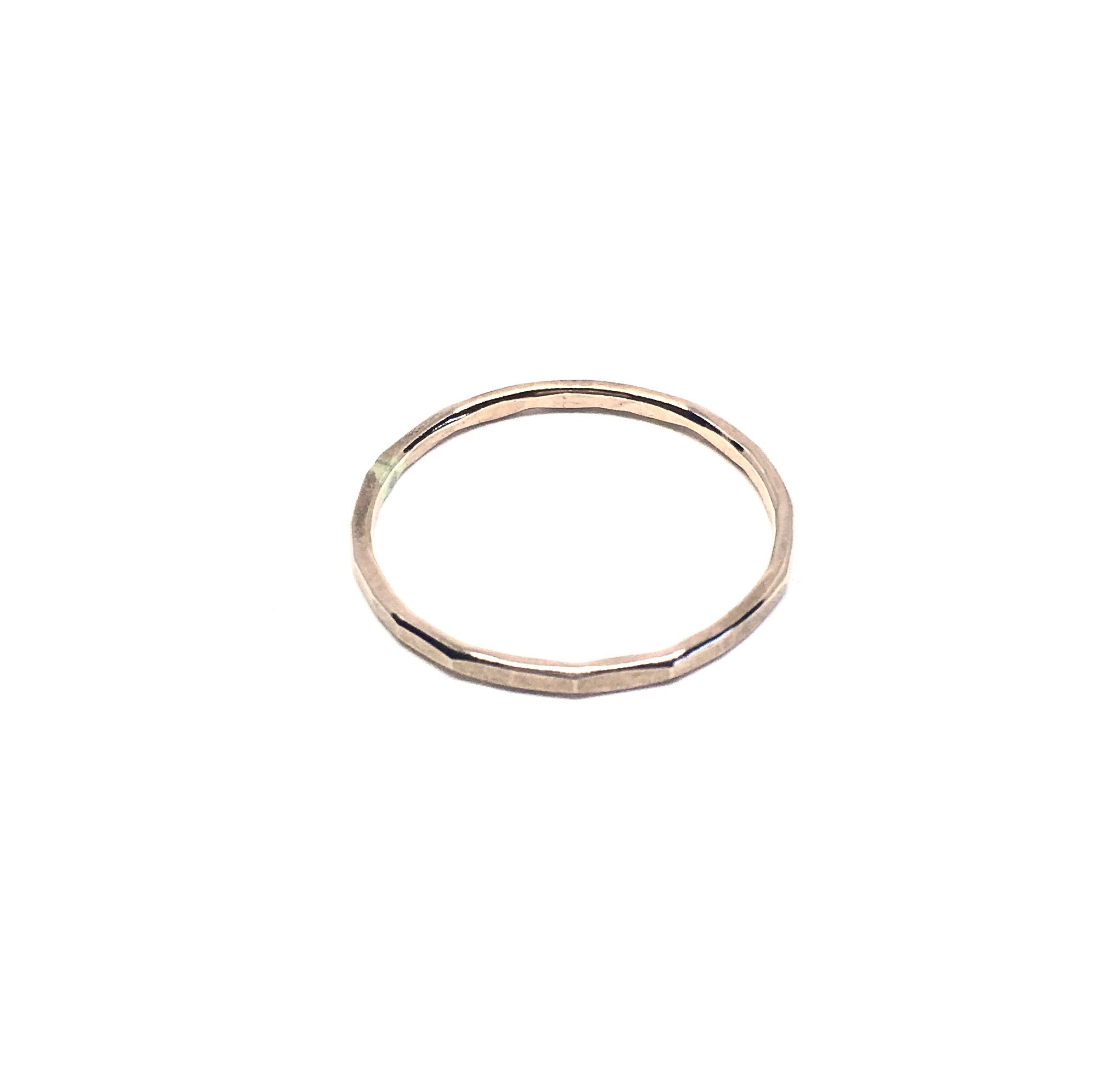 Rustic Stacking Rings by Jennifer Cervelli Jewelry