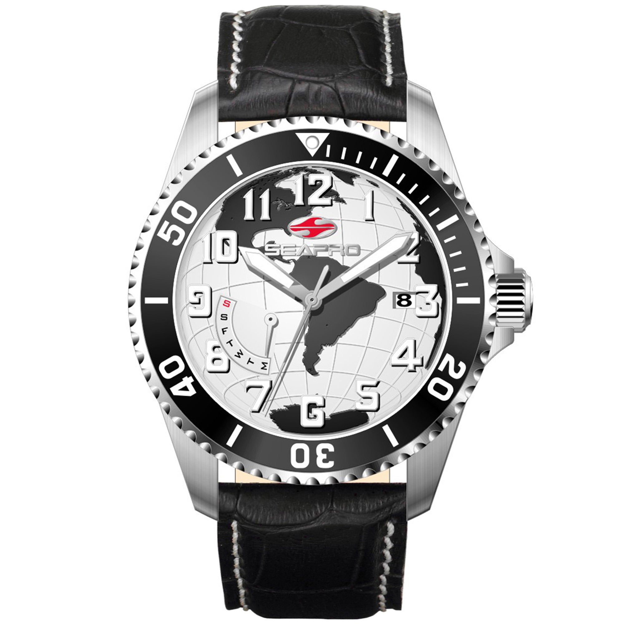 Seapro Men's Voyager White Dial Watch - SP2740 by Balec Group