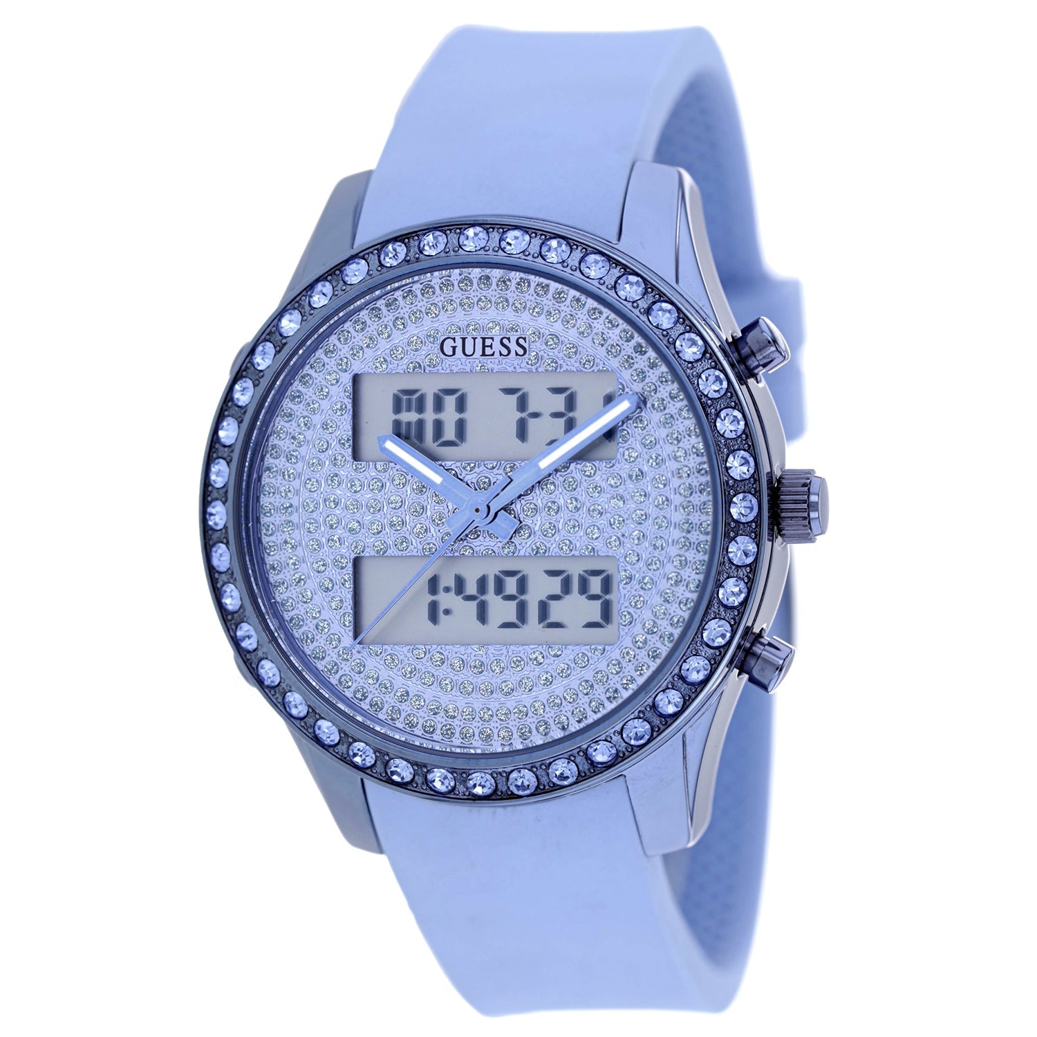 Guess Women's Classic Blue Dial Watch - W0818L4 by Balec Group