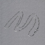 14k White Gold Solid Figaro Chain 1.9mm