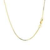 10k Yellow Gold Classic Box Chain 1.0mm