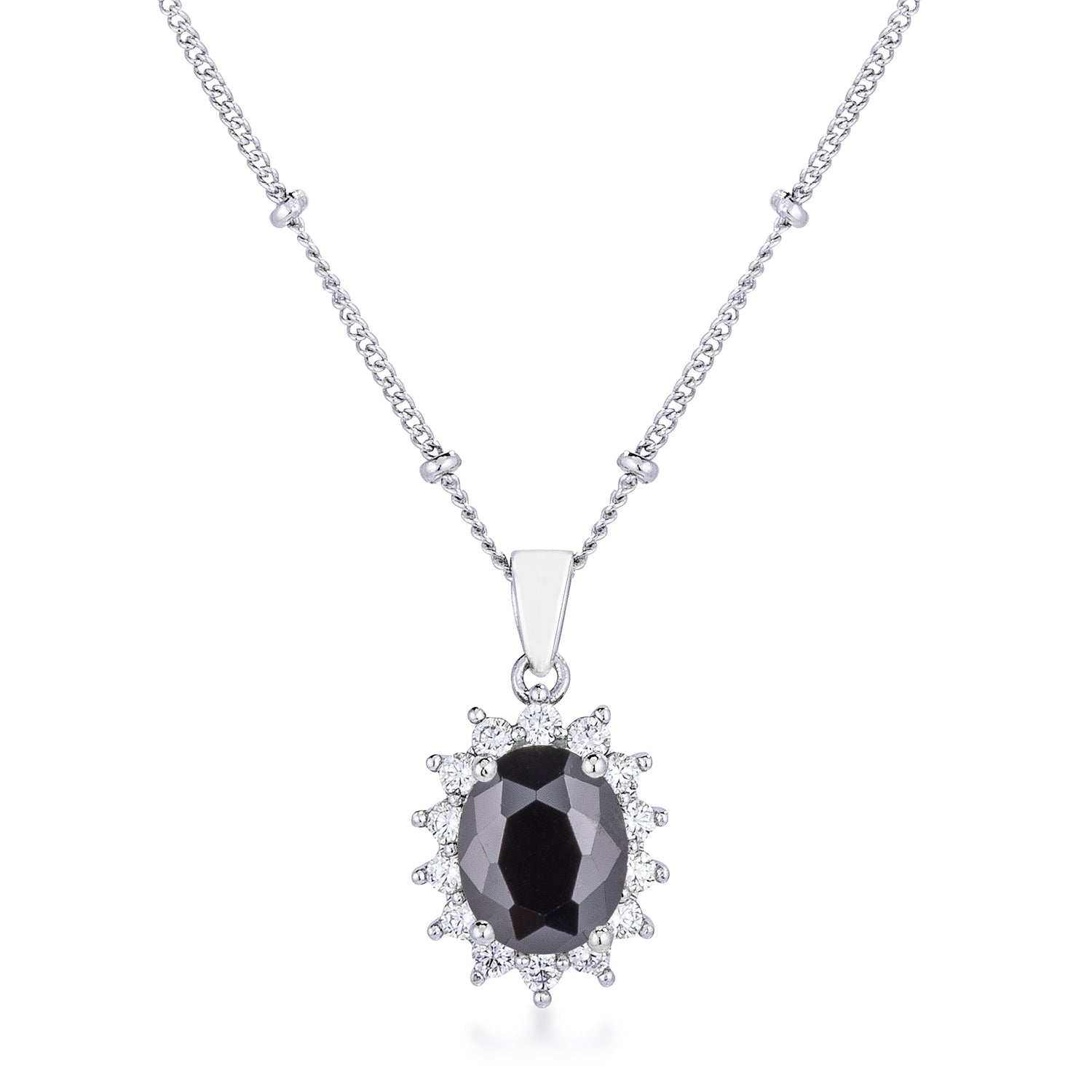 Petite Royal Oval Pendant