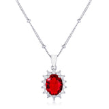 Petite Royal Oval Pendant