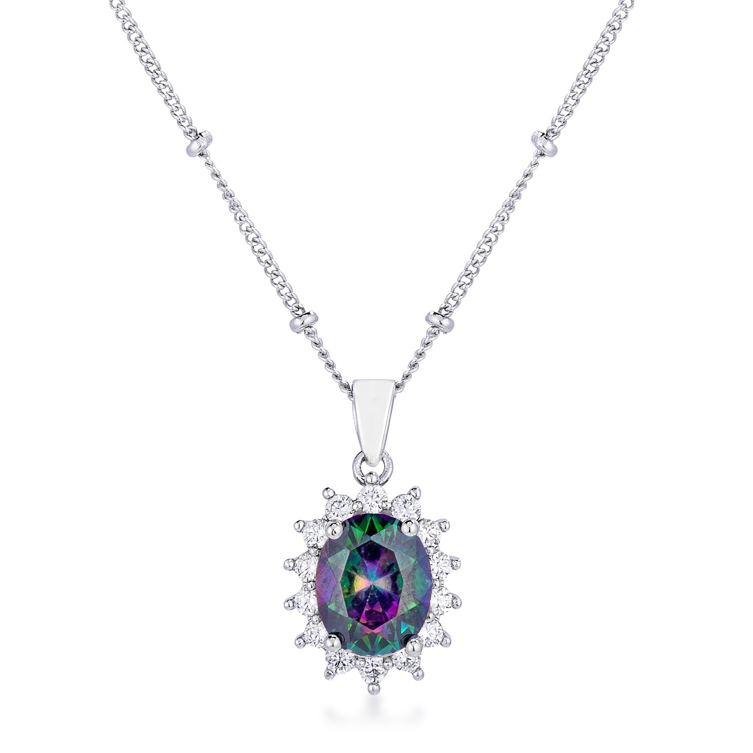 Petite Royal Oval Pendant